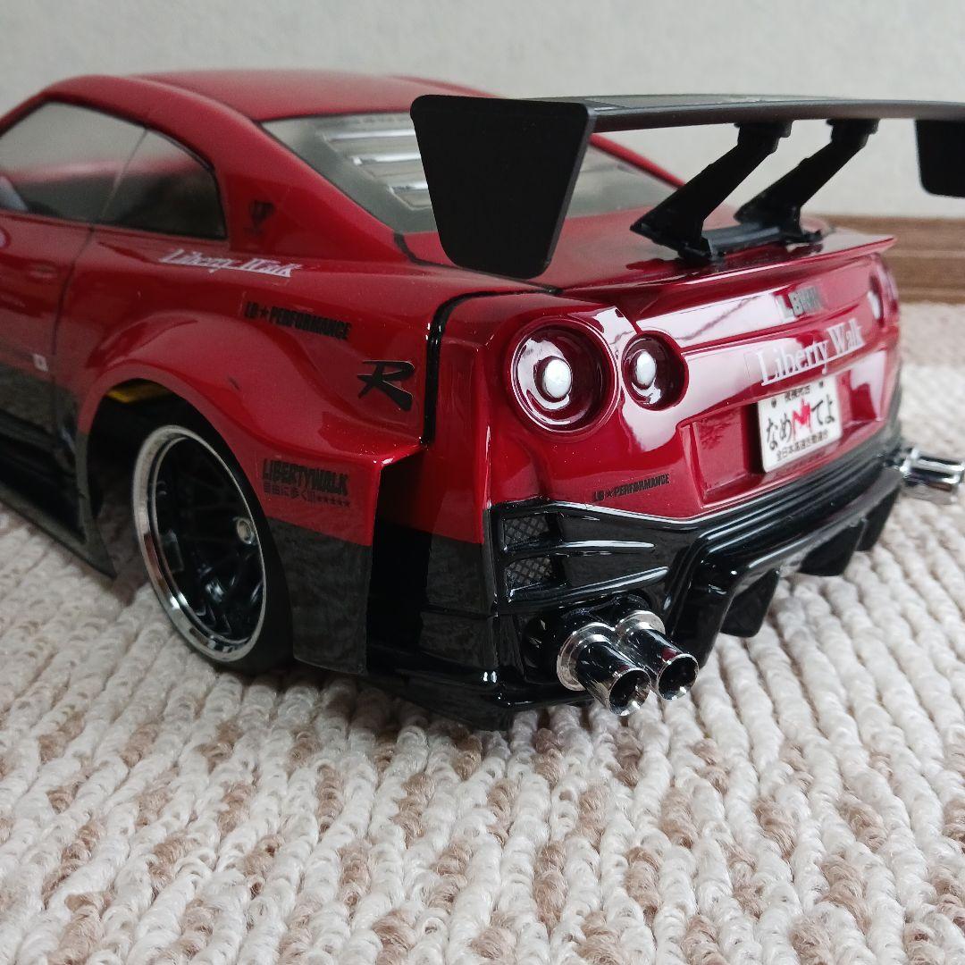 タミヤ TT02 シャーシ、GT-R R35 リバティウォークボディ