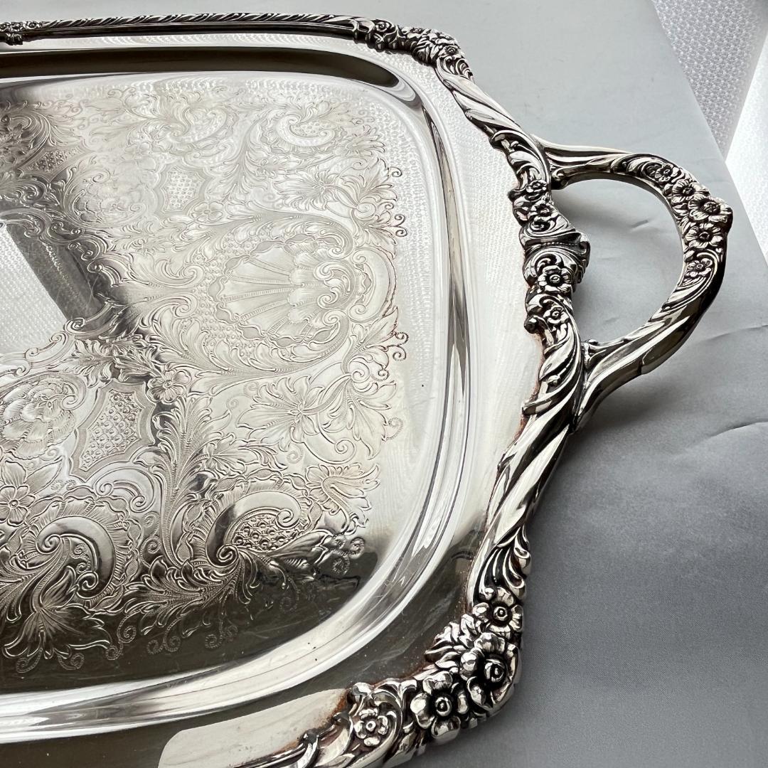 【Rogers Brothers】 HERITAGE ギャラリートレー 71cm