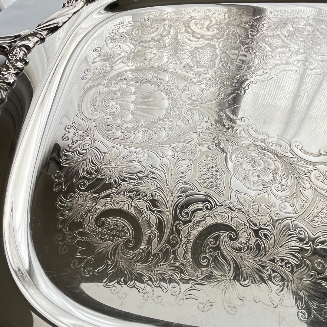 【Rogers Brothers】 HERITAGE ギャラリートレー 71cm