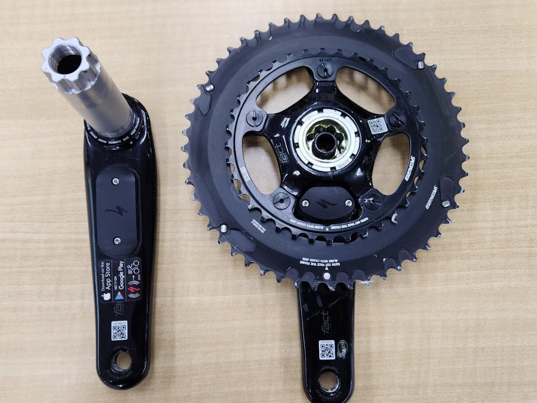 中古スペシャライズド S-works パワーメーター付きクランクセット BB30