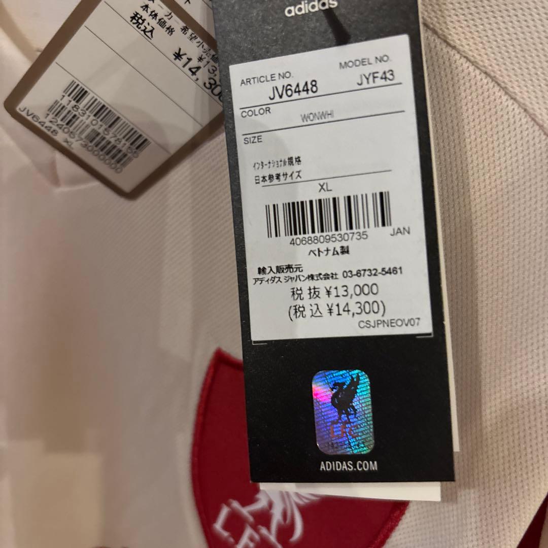 adidas公式 リバプール 25/26アウェイ長袖ユニフォーム レプリカ　XL