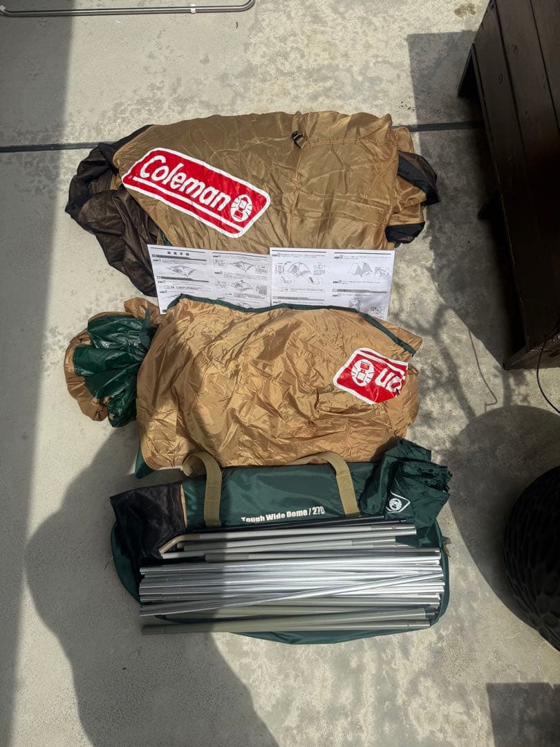 コールマン　テント　タフワイドドーム２７０