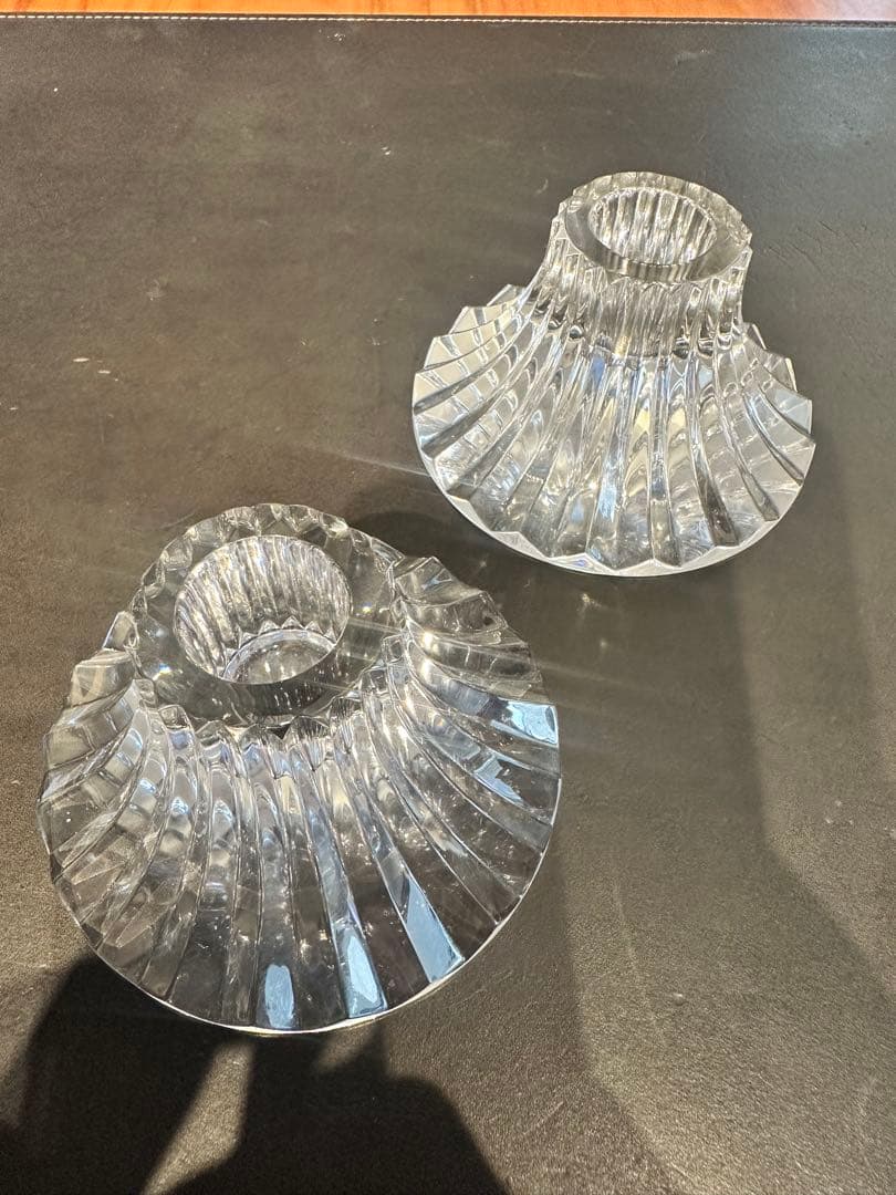 Baccarat バカラ　キャンドルホルダー　又はワインコルクスタンド