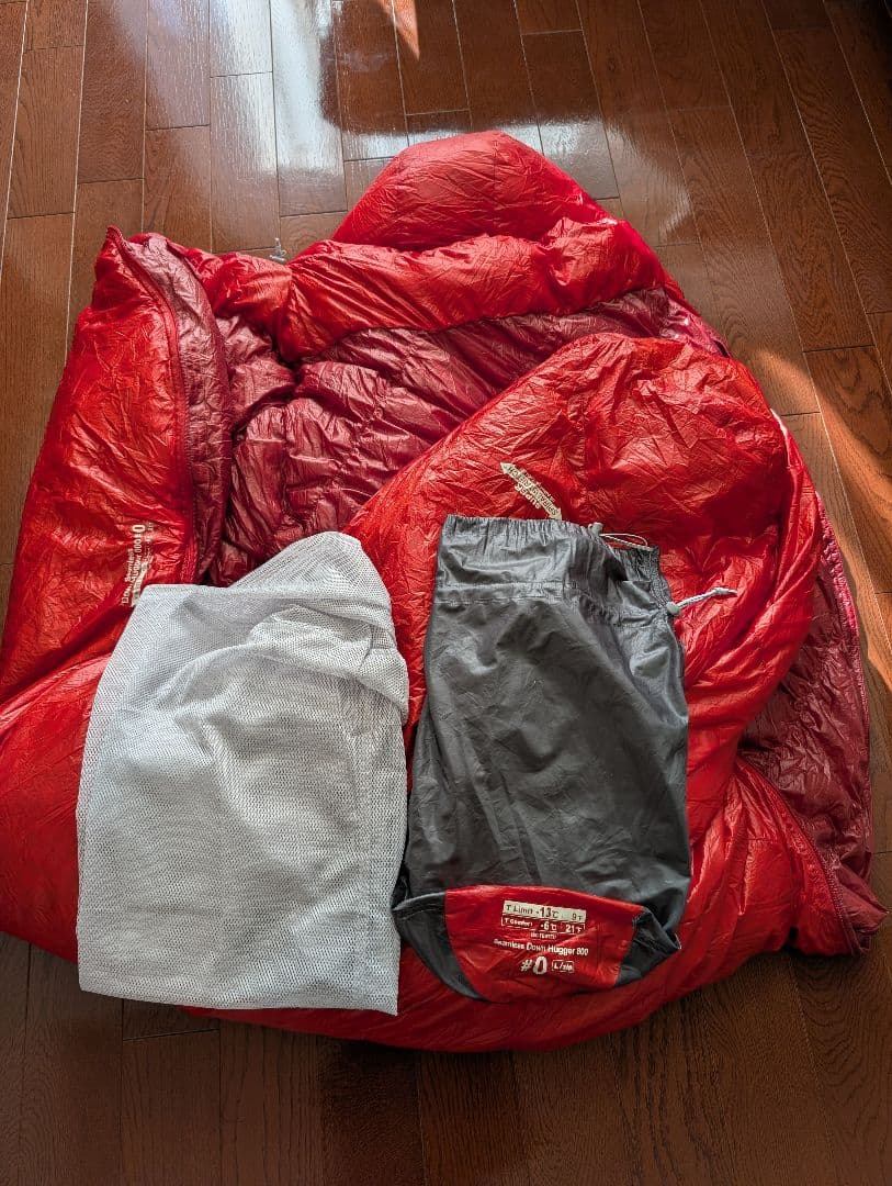 モンベル シームレスダウンハガー800 #0 1121398 ダウンハガー 美品