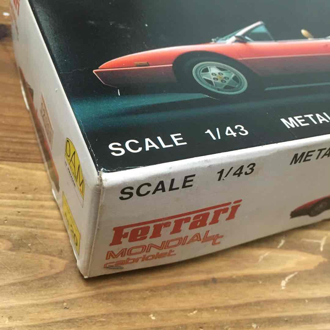 ミニカー Ferrari MONDIAL T  D.A.M models