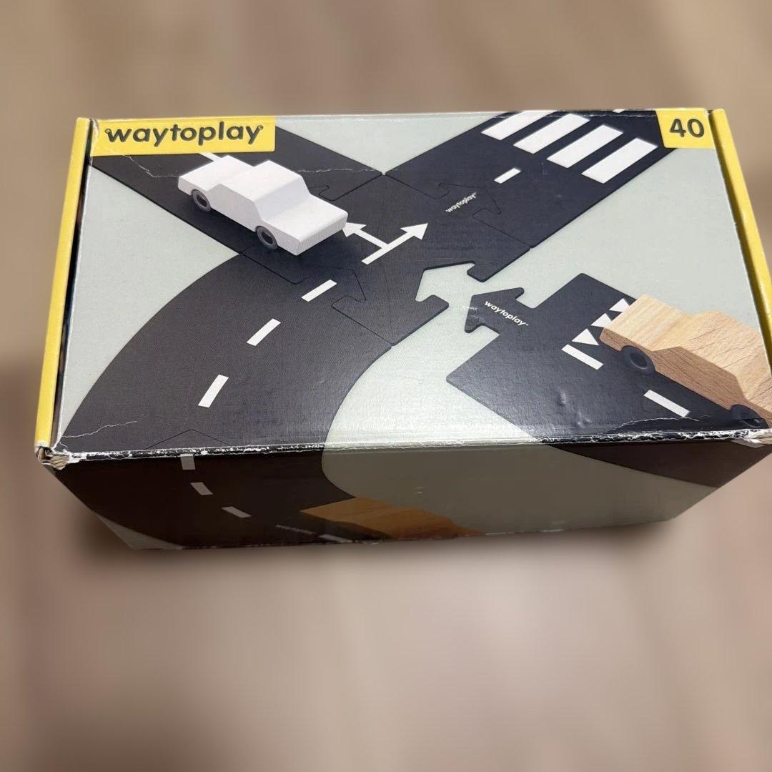 waytoplay 40ピース道路セット(買い足しにより44ピースあります)