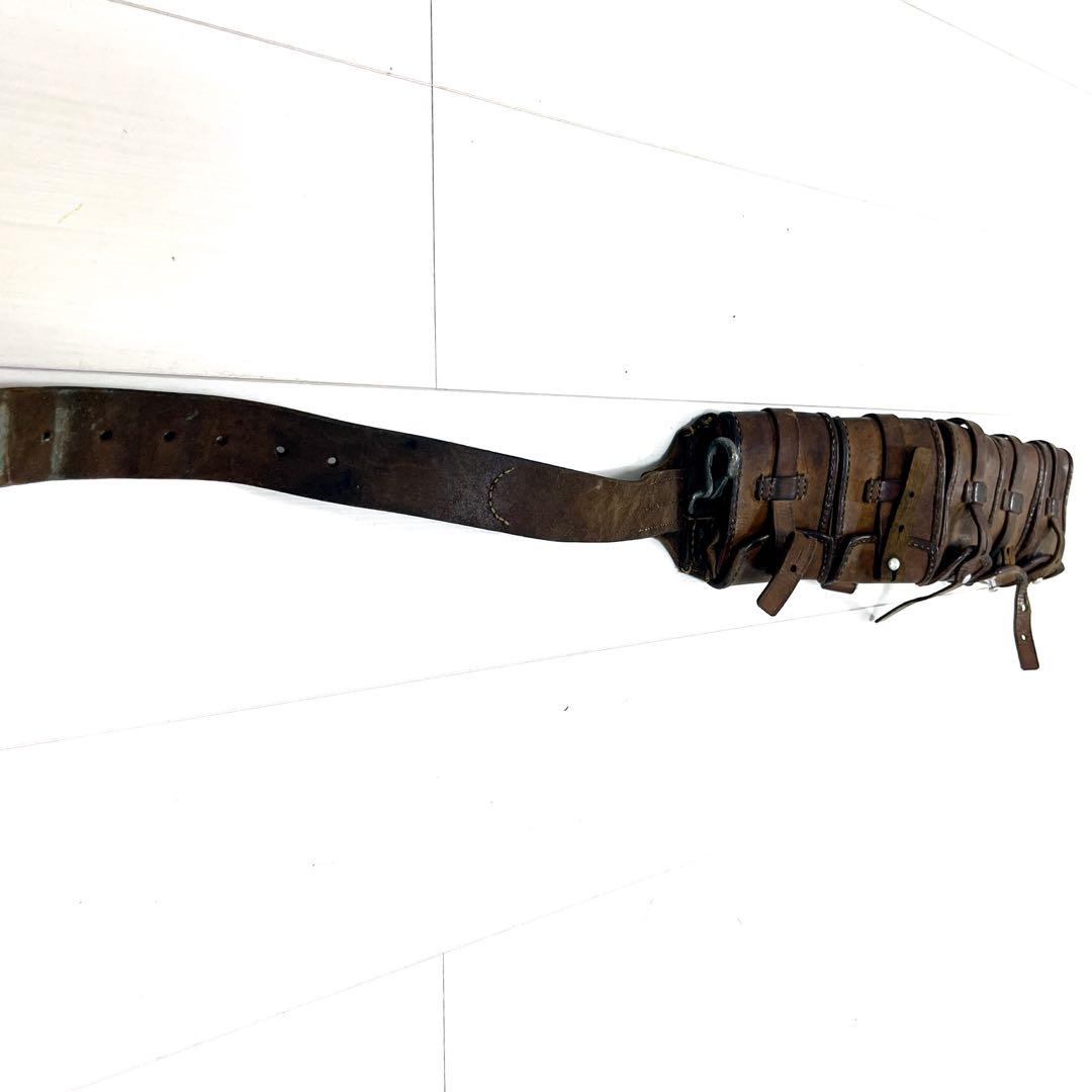 20s 30s ミリタリー　ヴィンテージ　スウェーデン軍　　マシンガンベルト