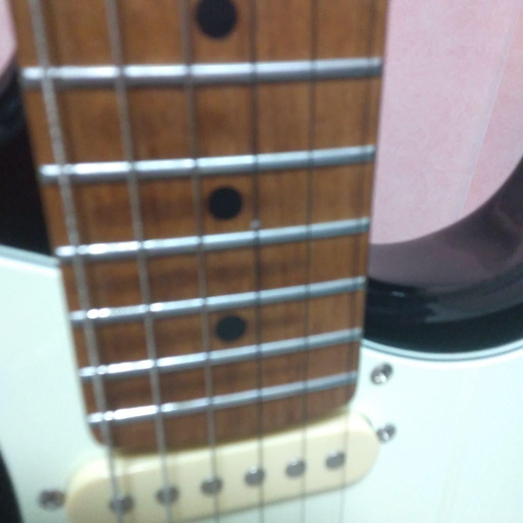 福田Nせん専用　バッカス　BST-1-RSM/M BLK 黒　ストラトキャスター