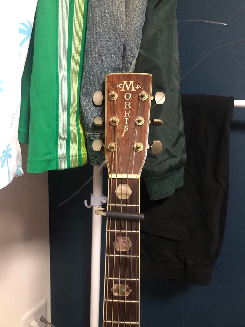 Morris TF-805 アコースティックギター　セミハードケース付き