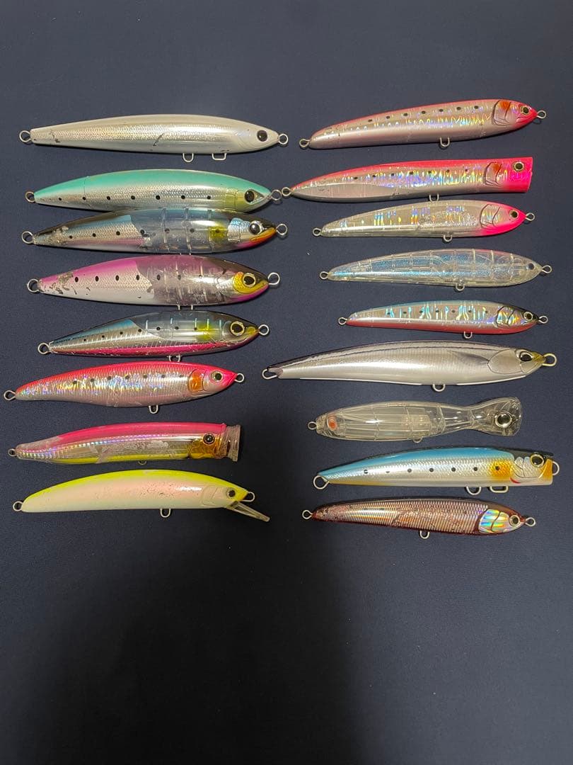 青物 プラグ ミノー トップウォーター セット