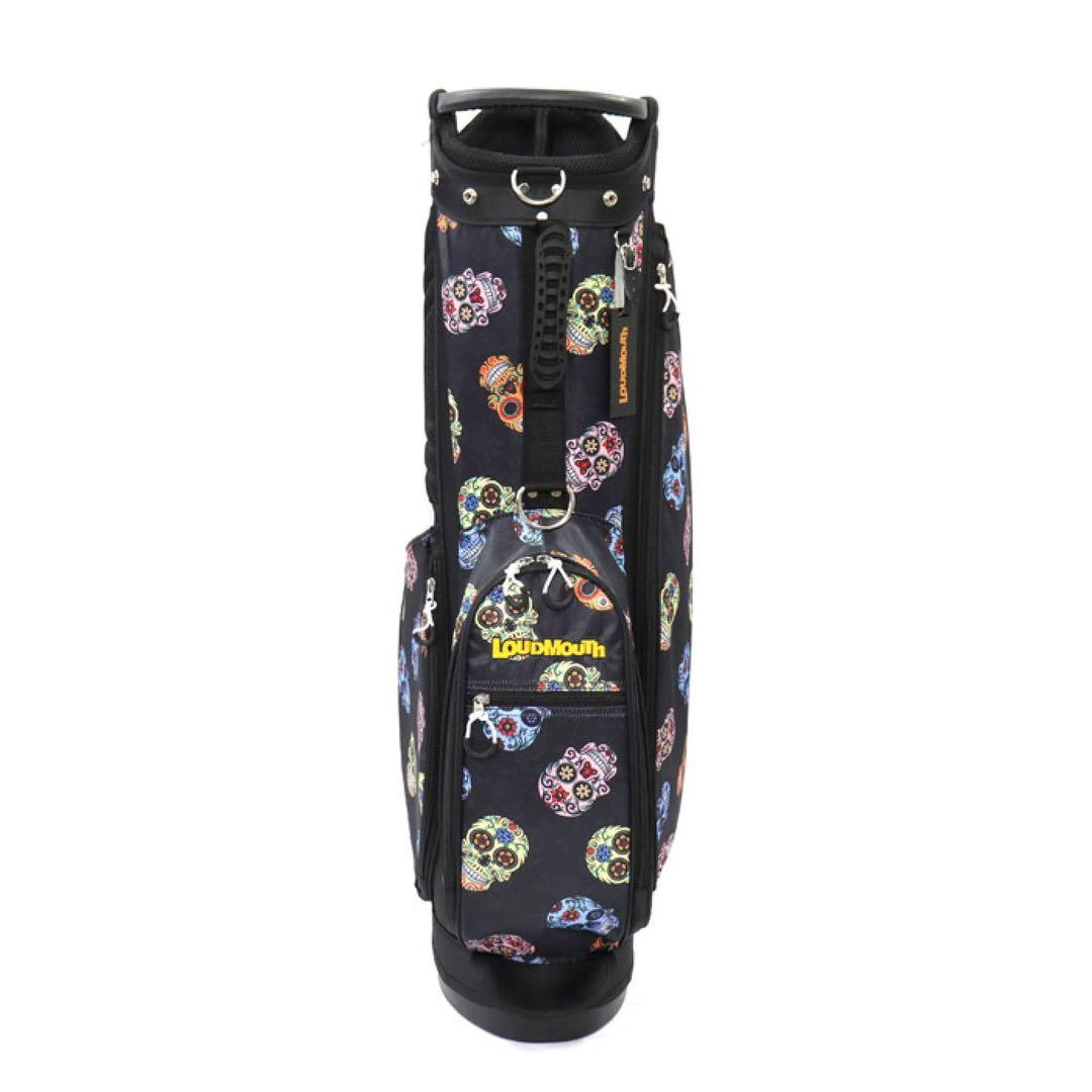 【新品】ラウドマウス キャディバッグ 8.5型 058 シュガースカルズ