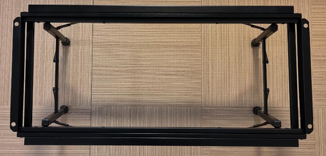 WAQ MULTI IRON TABLE パネル式アイアンテーブル 折りたたみ式