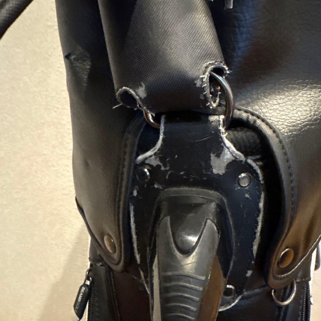 BEAMS GOLF / ツアープロ キャディバッグ 同タイプヘッドカバーセット