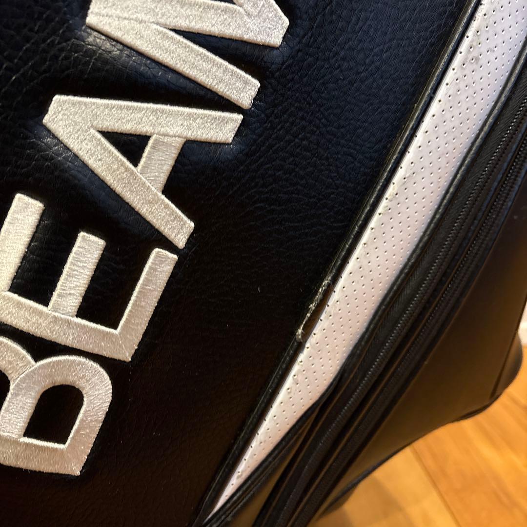 BEAMS GOLF / ツアープロ キャディバッグ 同タイプヘッドカバーセット