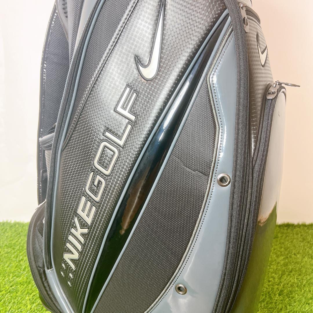 NIKE GOLF ナイキ ゴルフ キャディバッグ 6分割 カート型 エナメル