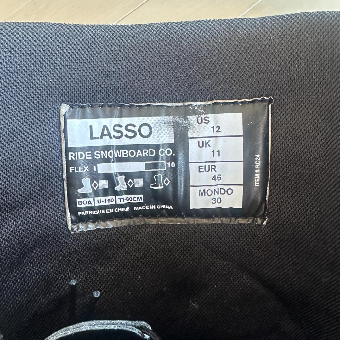 RIDE LASSO 2025 スノーボードブーツ 30 cm