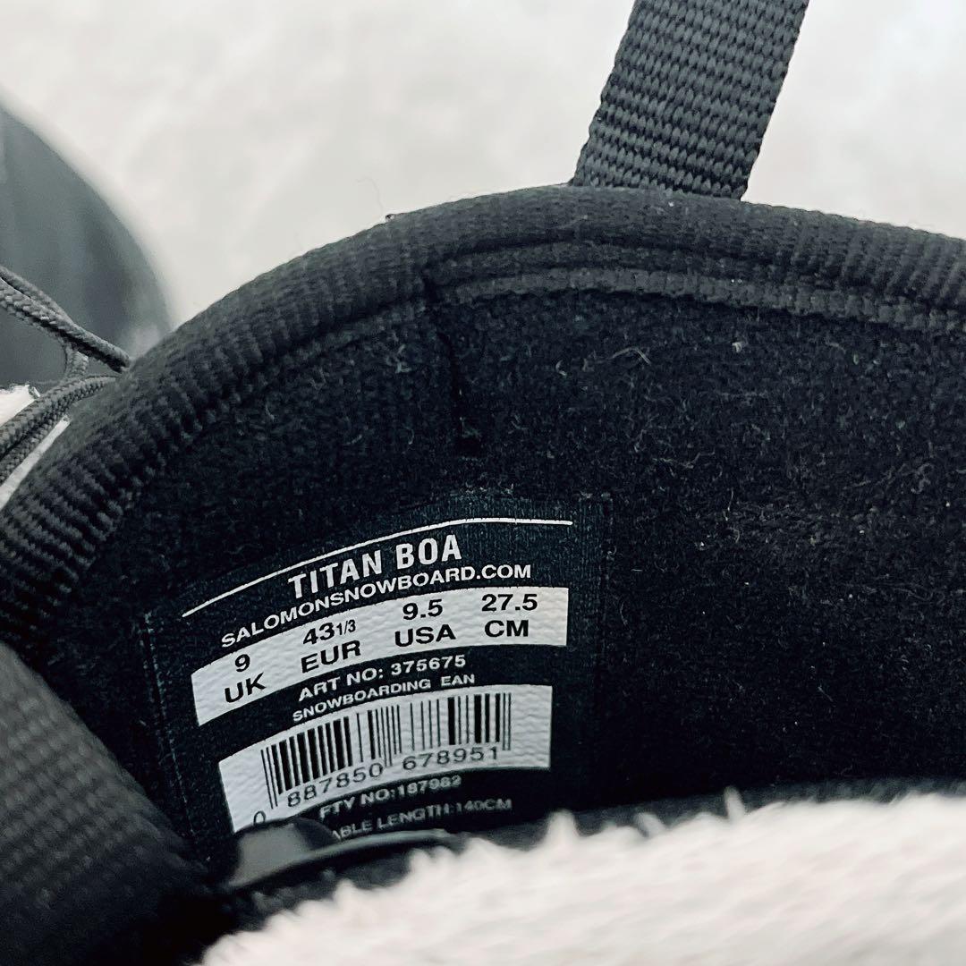 Salomon TITAN BOA 27.5cm スノーボードブーツ　B01