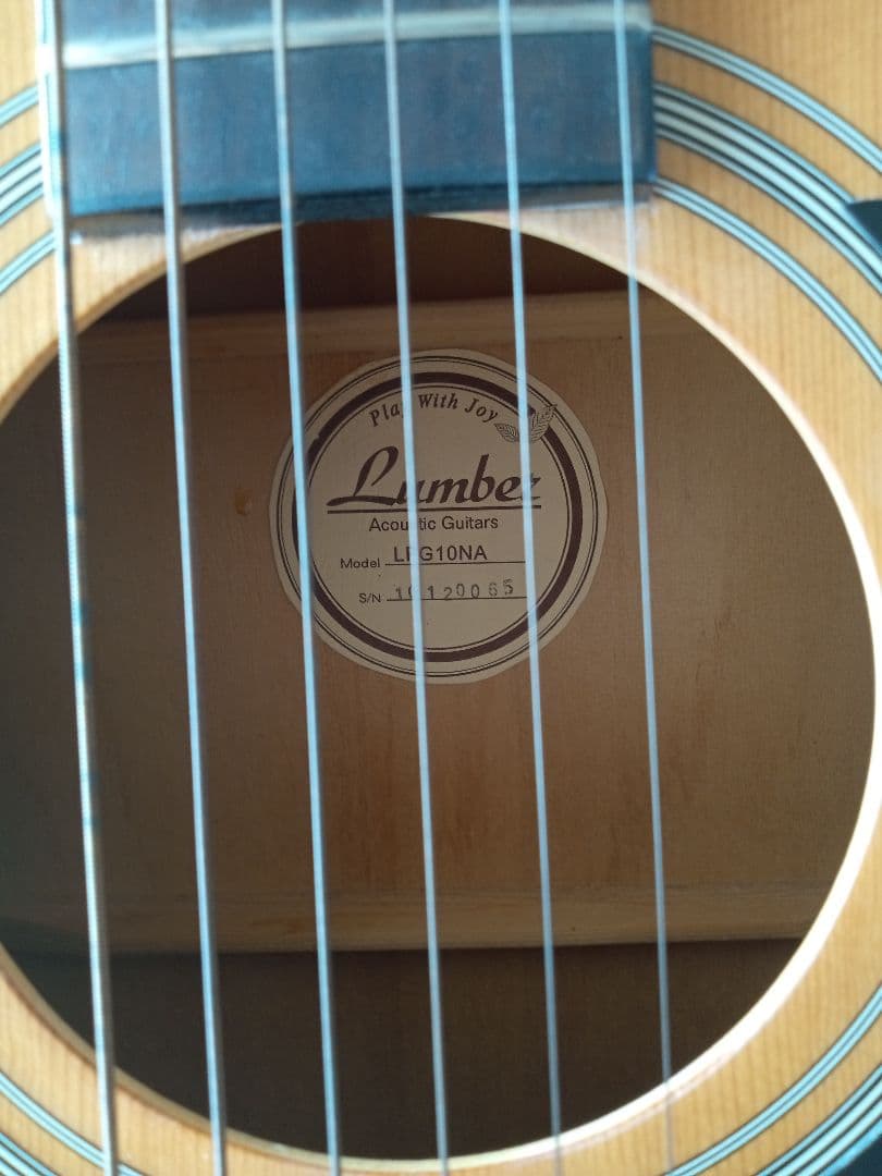 Lumber アコースティックギター ギターケース付き