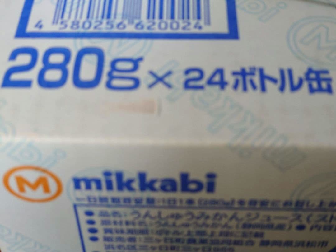 『季節限定』三ヶ日みかん　みかんジュース　あおしま　280g×24本　2箱