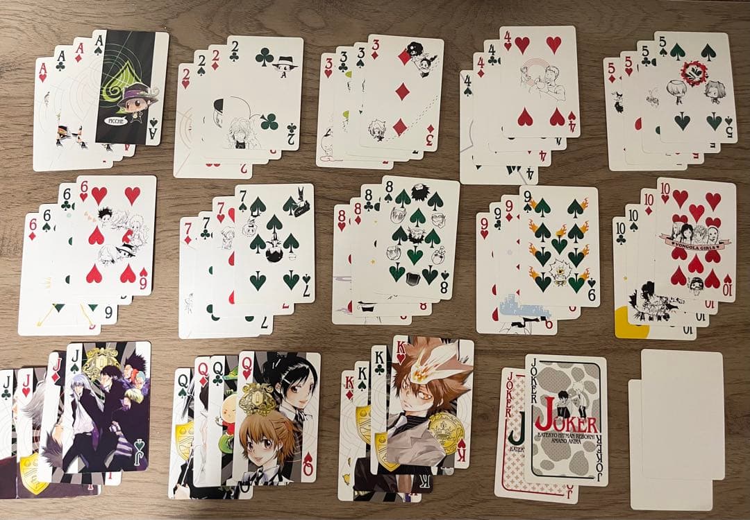 家庭教師ヒットマンREBORN! トランプ　シュリンクあり