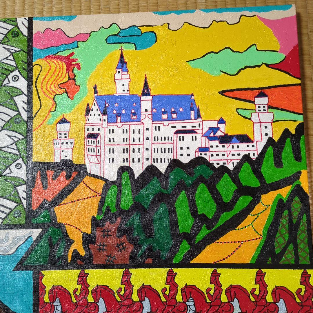 FRONT LINE Ⅰ F20号油彩画