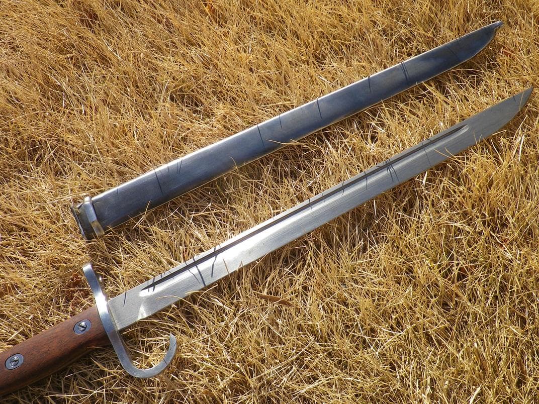 三十年式銃剣　レプリカ　複製品　チタン製