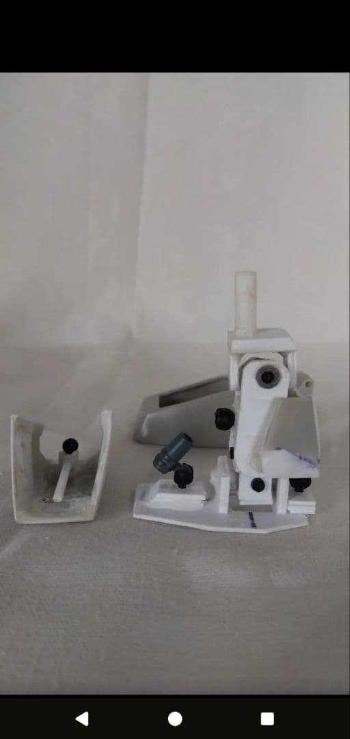 旧キットタカラ1/48ダグラム改造完成品 朽ちダグラムポーズ可能 ジオラマ付き