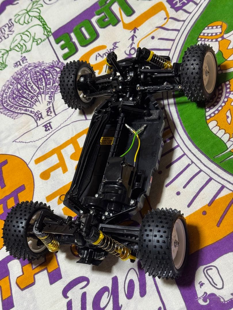 カスタムベース等に！タミヤTT-02Bシャーシ モーター付・若干OP装着車