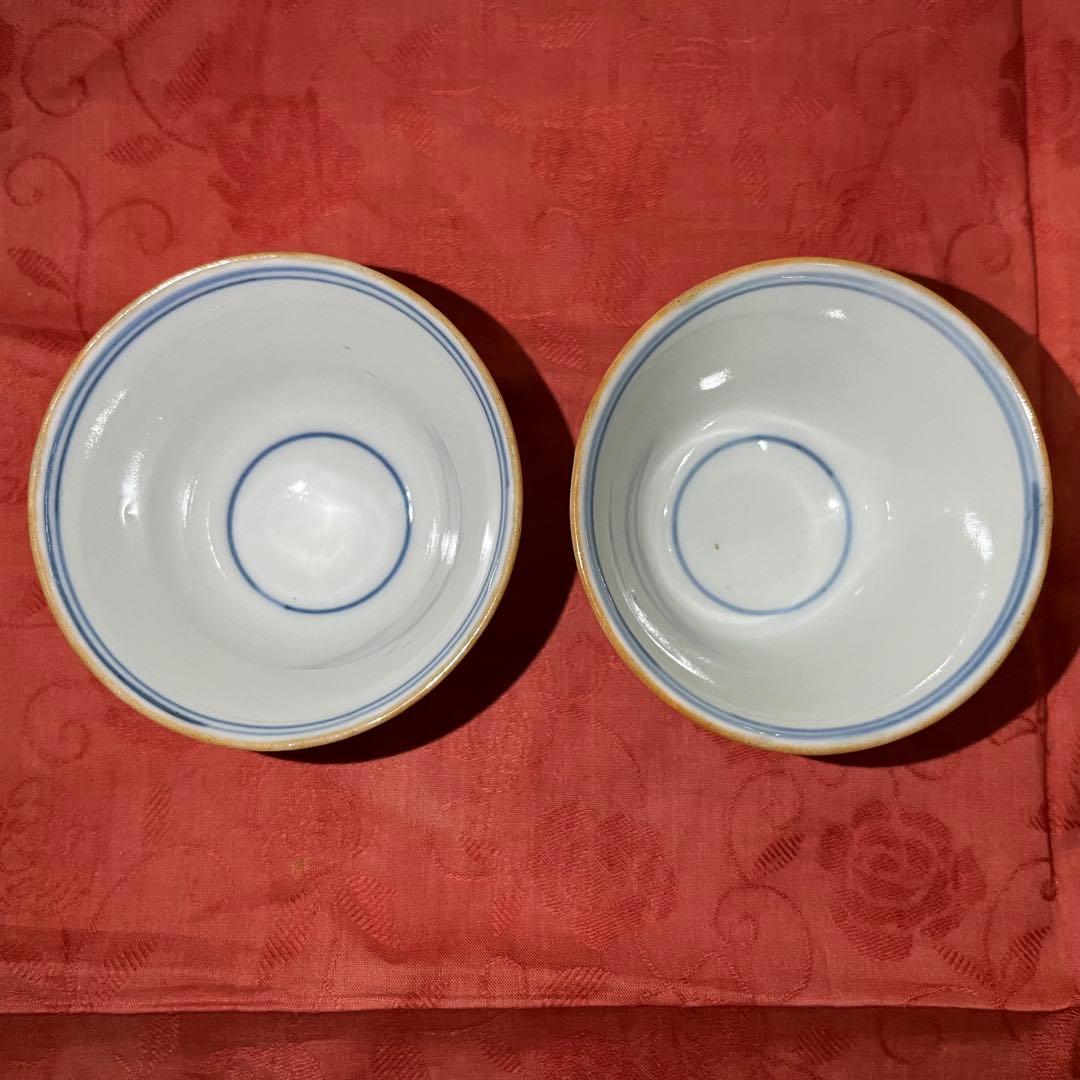 煎茶道具　茶器　茶碗　10客セット　柄揃えサイズバラ