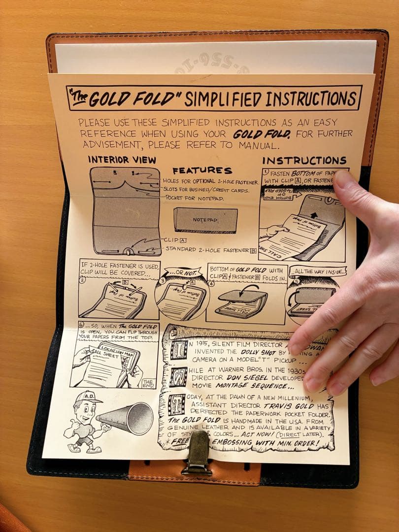 新品 レザー絵コンテケース