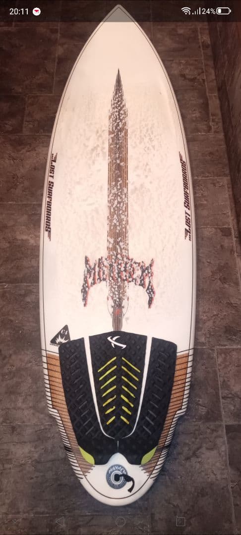 Mayhem ショートボード ホワイト