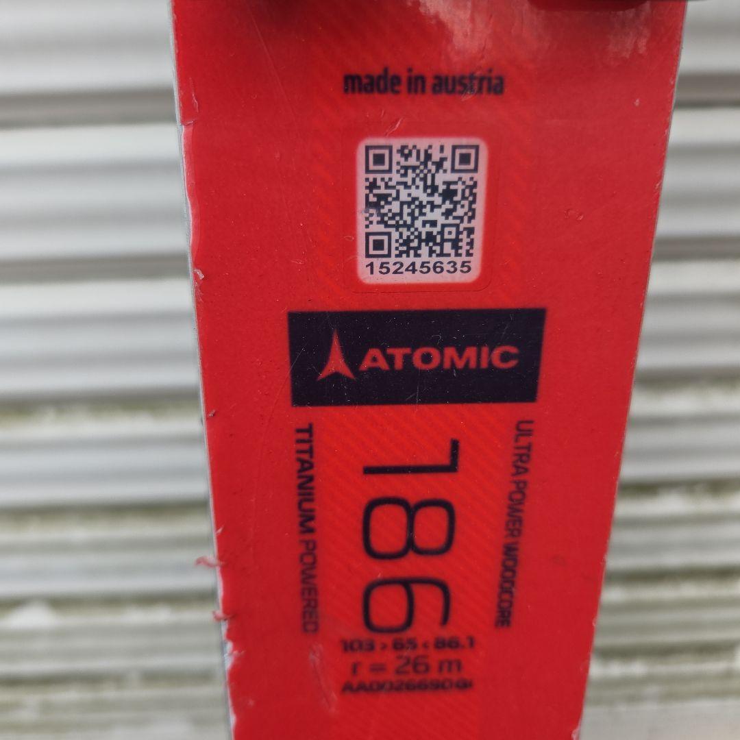 Atomic G9 スキー板　GS レーシング　186cm　r26
