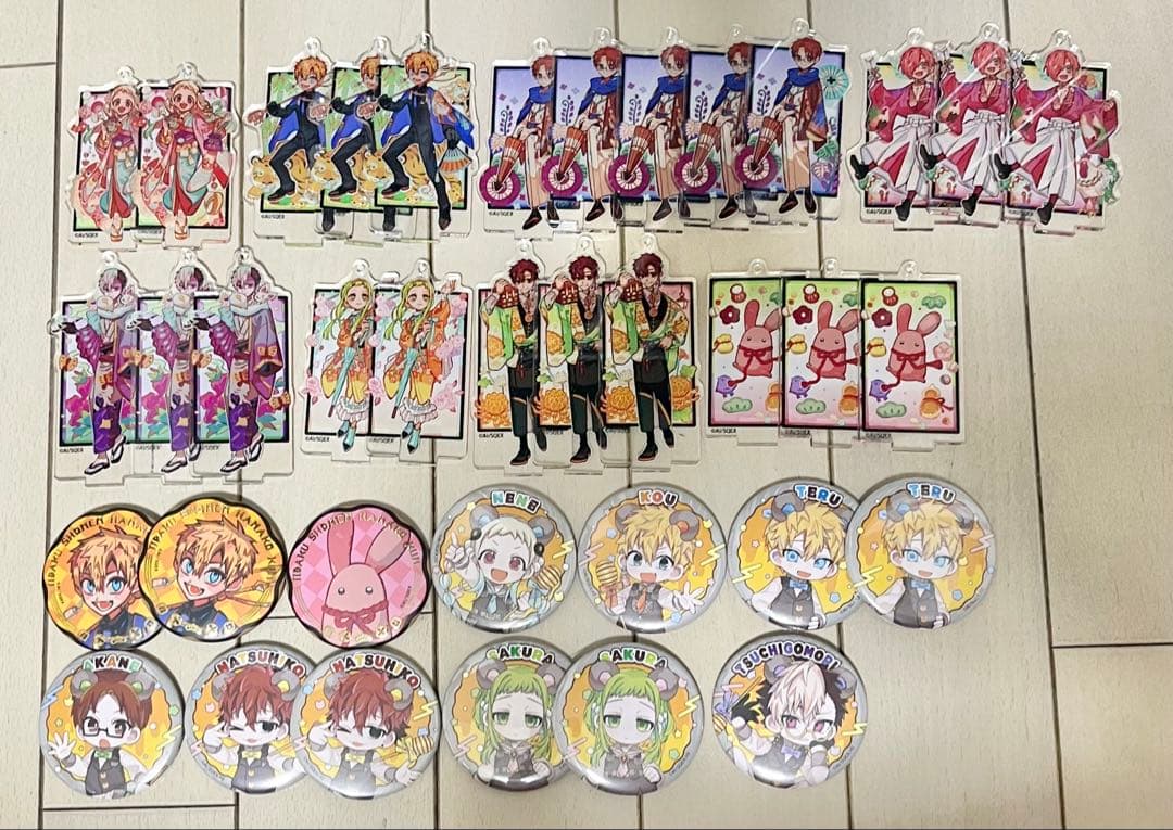 花子くん ミュージアム アクスタ ポストカード クリアカード 特典 缶バッチ