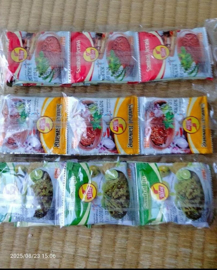 ULEG Sambal サンバル Ijo-Bawang-Terasi-380袋