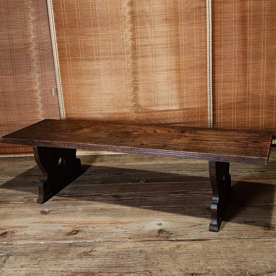 文机　経机　飾り台　昭和レトロ　古家具