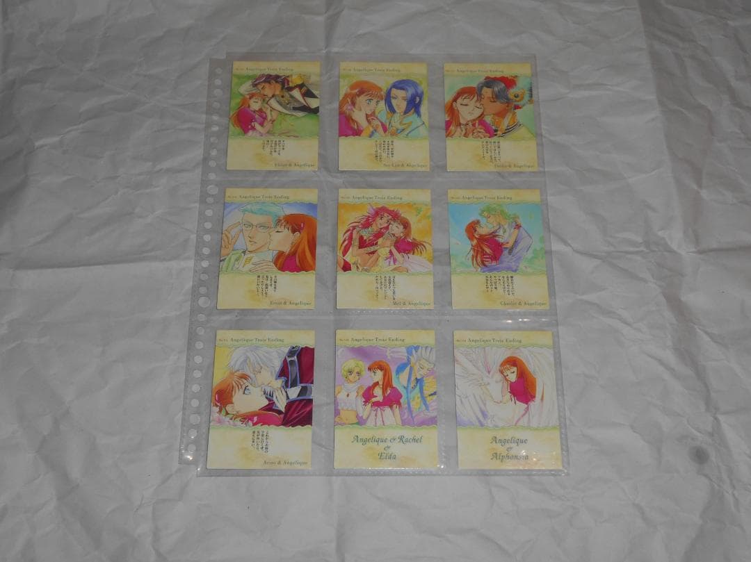 カードダスマスターズ トレカ　アンジェリーク パート3 Ⅲ　フルコンプ　１６２枚