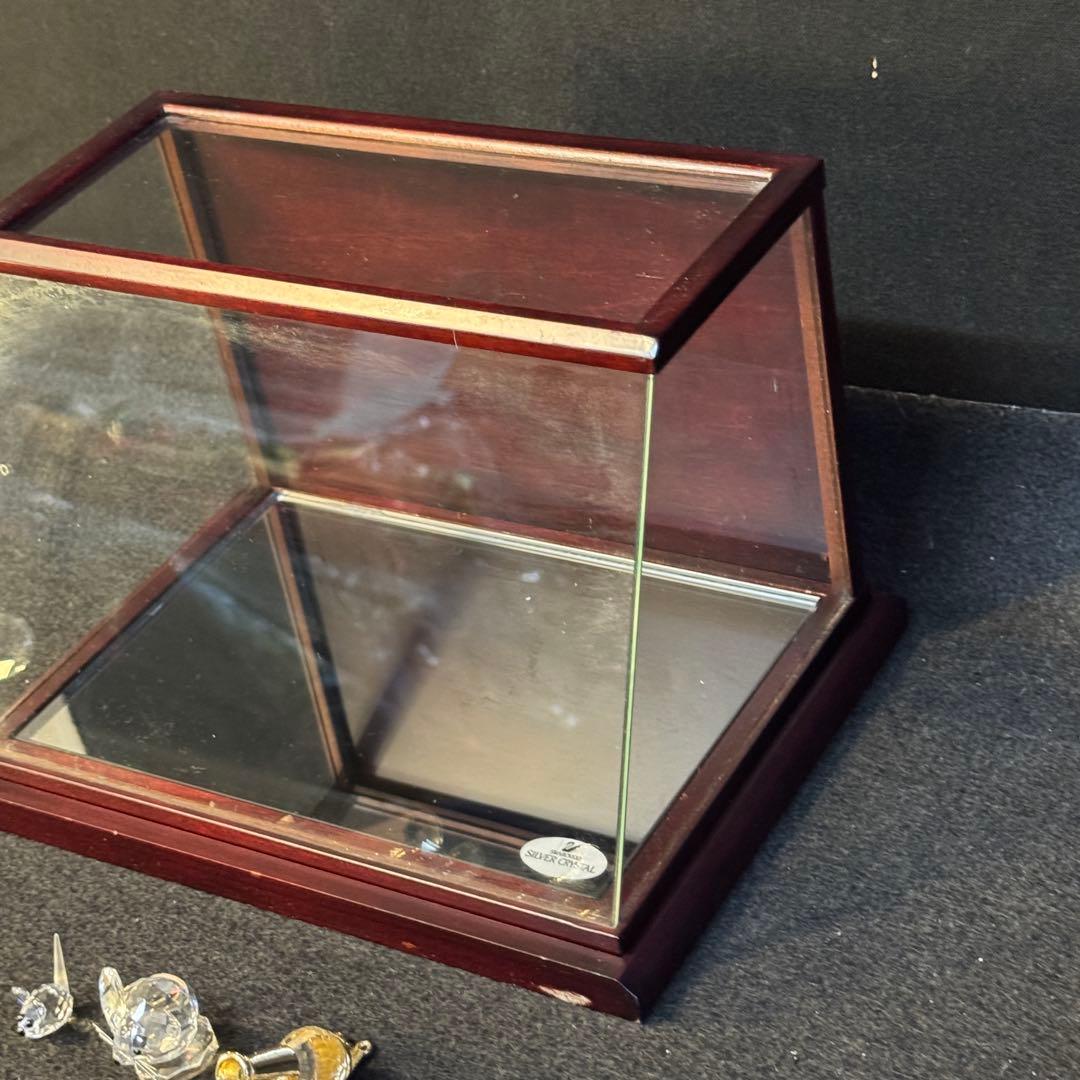 スワロフスキー　7点まとめて　専用のディスプレイケース付き　絶版品　レア物