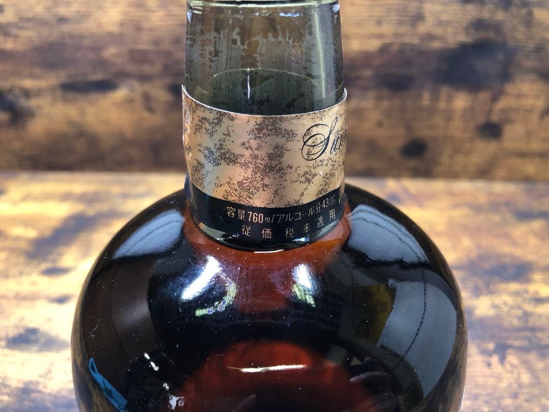 未開栓　サントリーローヤル 60 ウイスキー特級　丸瓶 760ml 堂島浜通