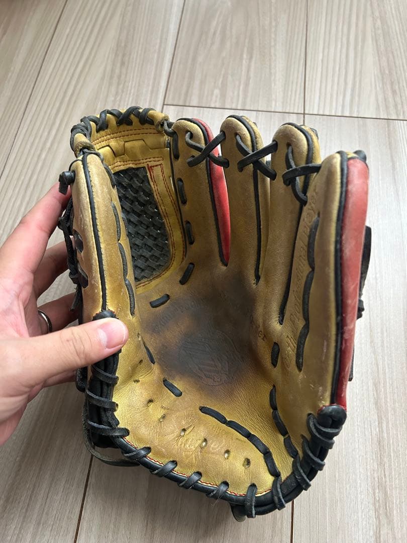 【久保田スラッガー】スペシャルオーダー グローブ 内野手用 刺繍あり 袋付き