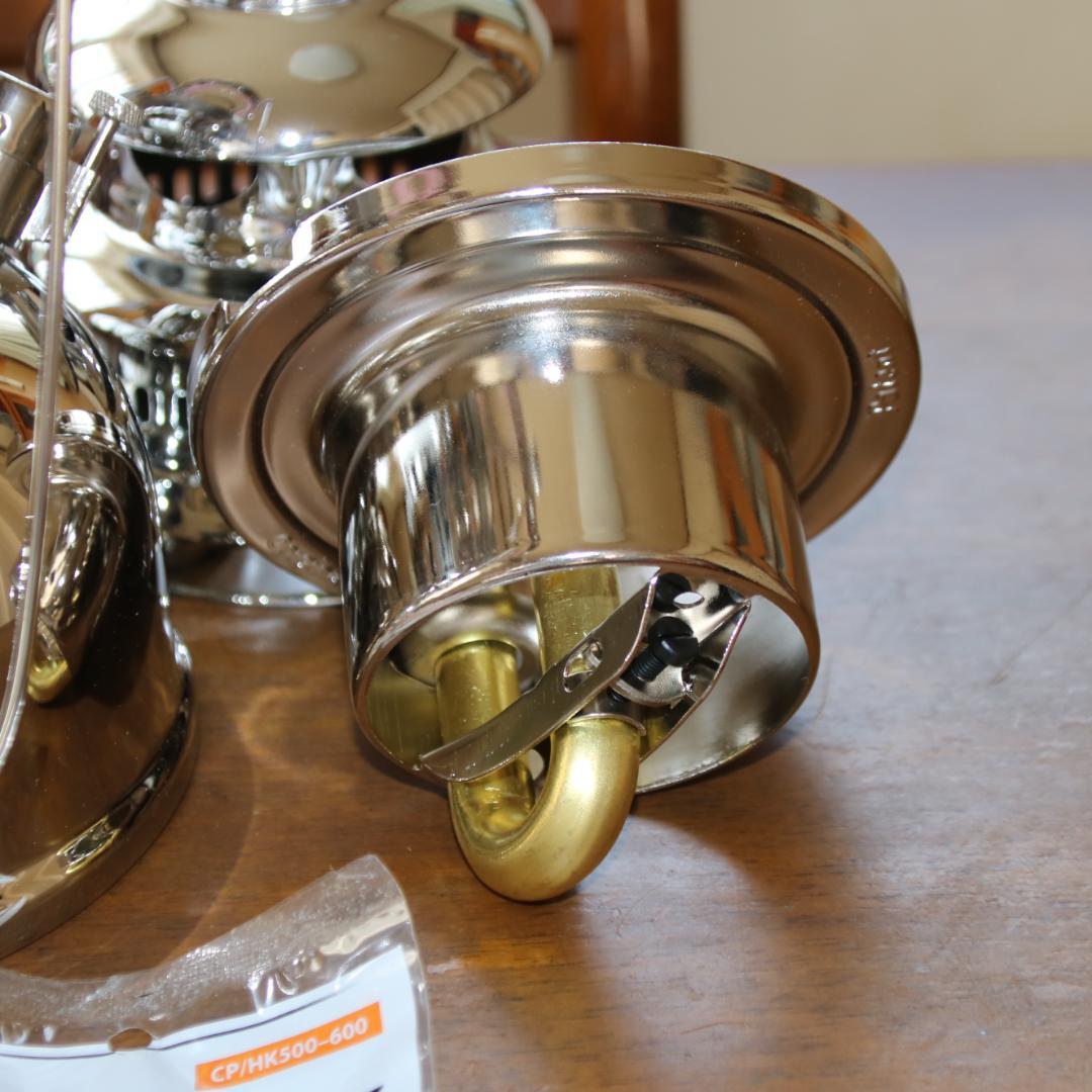 新品未使用　ペトロマックスHK500　灯油ランタン　カラー：ニッケル　正常機能品