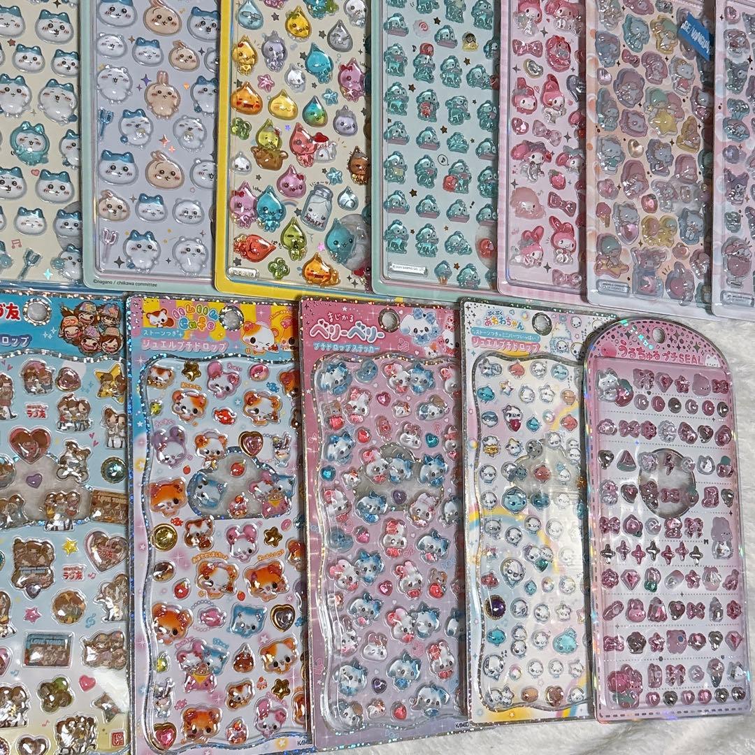 正規品　ボンボンドロップシール　うるちゅるシール　28点セット　まとめ売り