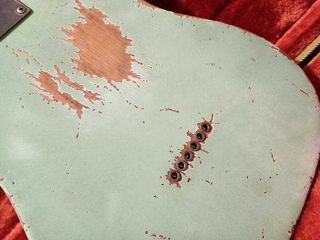 ❆LaquerFinish SurfGreen Relic Telecaster