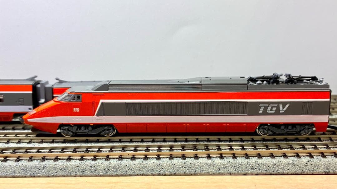 ＊絶版 希少プレミアモデル＊『TGV 基本6両編成セット』KATO 10-198