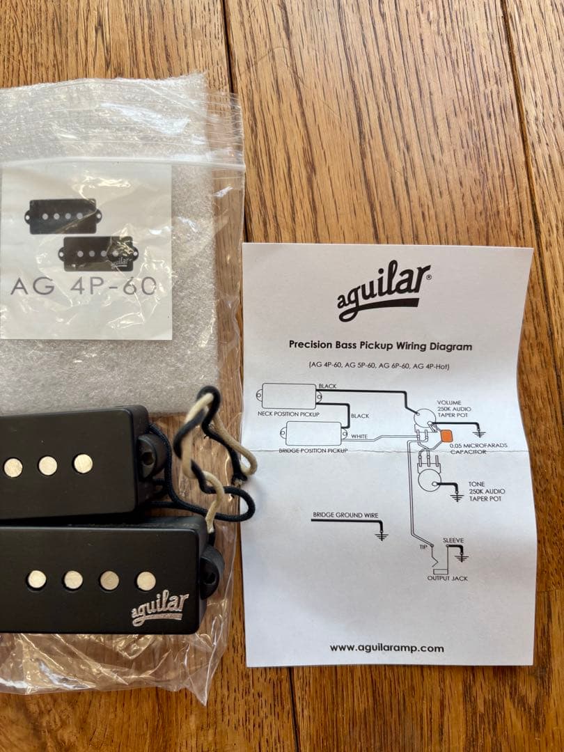 Aguilar AG 4P-60 プレシジョンベース用ピックアップ