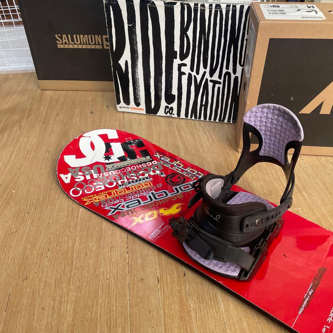 TORQREX×HEAD　良質国産　スノーボードセットOGASAKA製　バイン付