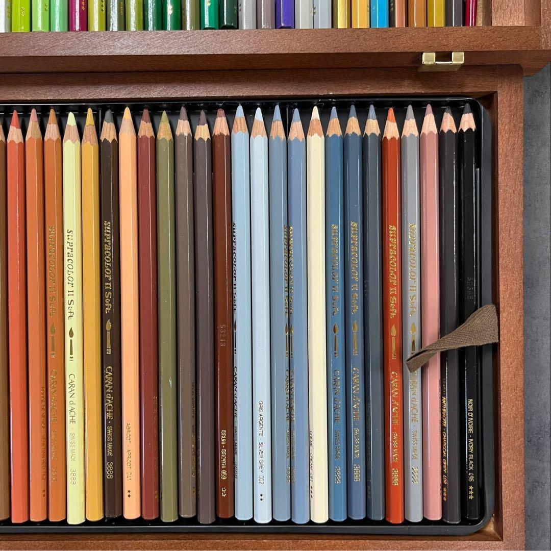 カランダッシュ 120色 スプラカラーソフト 水彩色鉛筆 CARAND'ACHE