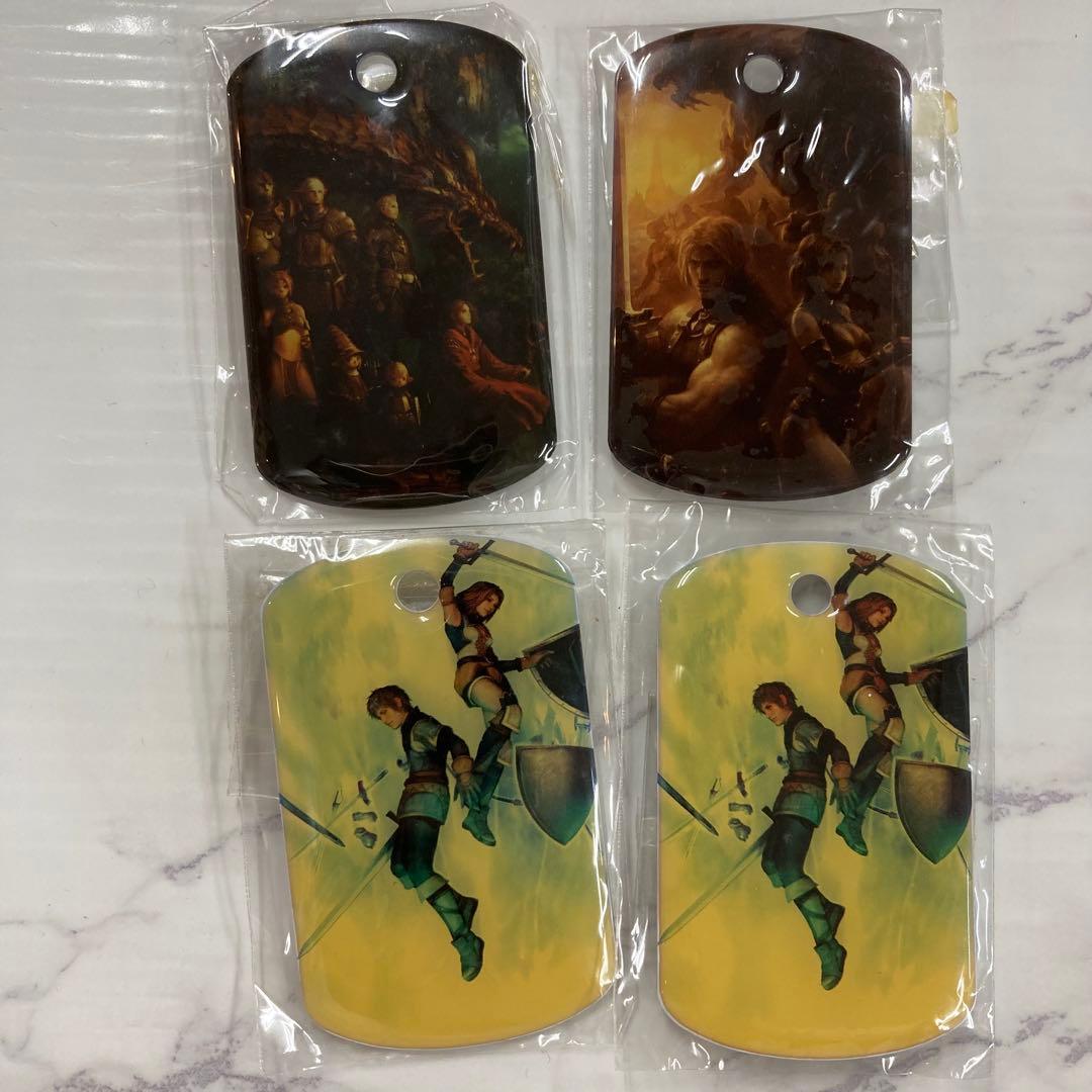 FF11　メタルタグ全６種コンプリートセット　10周年記念ランダムディール