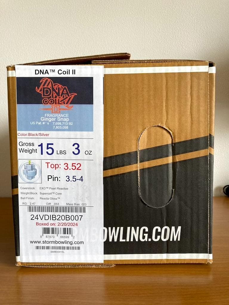 ボール Storm DNA Coil II 15P