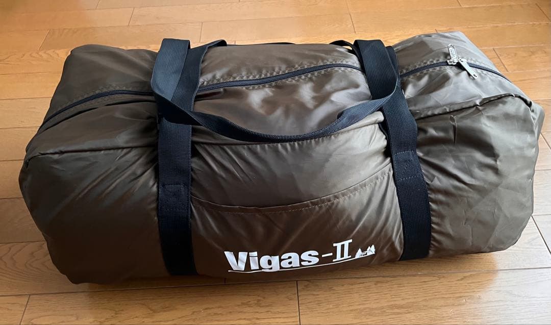 ogawa（オガワ）ヴィガスII＋（別メーカー）ポール＆ロープ＆グランドシート