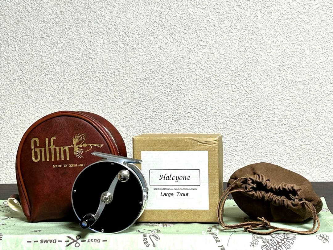 リール Kiraku Halcyone Large Trout. #6-#8